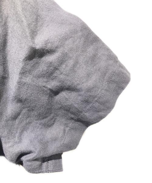 KAGURE（カグレ）kagure (カグレ) リネン半袖ワンピース ブラウン サイズ:FREEの古着・服飾アイテム