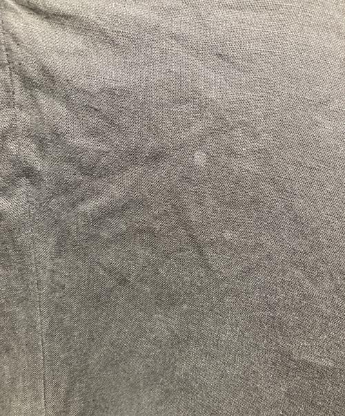 KAGURE（カグレ）kagure (カグレ) リネン半袖ワンピース ブラウン サイズ:FREEの古着・服飾アイテム