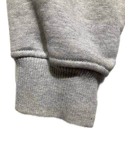DIESEL（ディーゼル）DIESEL (ディーゼル) f-flacinジップアップ Dロゴ スタンドネック コットンジャケット グレー サイズ:XSの古着・服飾アイテム