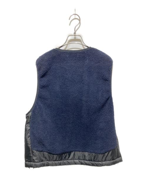 ROTOL（ロトル）ROTOL (ロトル) ダブルジップボアベスト ネイビー サイズ:2の古着・服飾アイテム