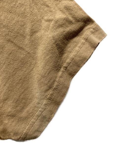TENDERLOIN（テンダーロイン）TENDERLOIN (テンダーロイン) プリントTシャツ ベージュ サイズ:XLの古着・服飾アイテム