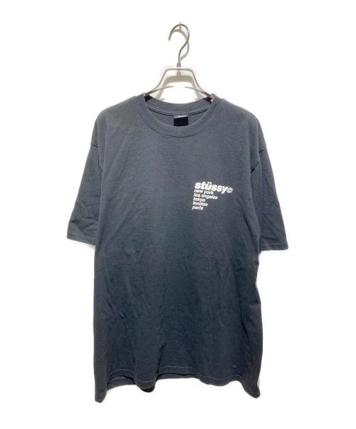 stussy（ステューシー）stussy (ステューシー) ストロベリーTシャツ ブラック サイズ:Ｌの古着・服飾アイテム