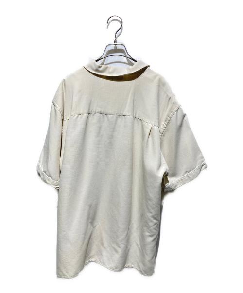 THE Havanera（ザ・ハバネラ）THE Havanera (ザ・ハバネラ) レーヨン半袖シャツ ベージュ サイズ:ＸＬの古着・服飾アイテム