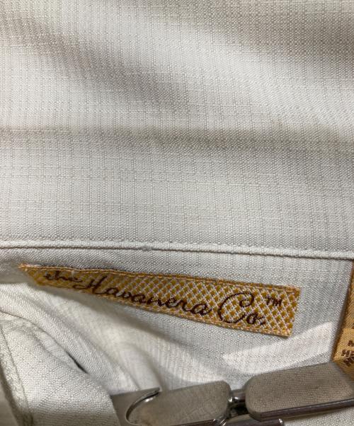 THE Havanera（ザ・ハバネラ）THE Havanera (ザ・ハバネラ) レーヨン半袖シャツ ベージュ サイズ:ＸＬの古着・服飾アイテム
