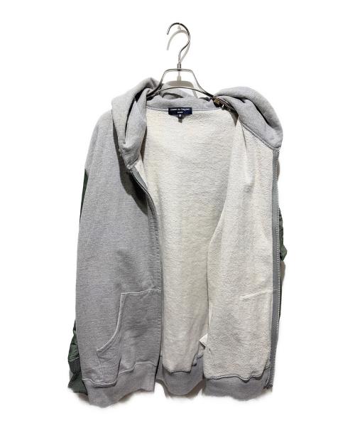 COMME des GARCONS HOMME（コムデギャルソン オム）COMME des GARCONS HOMME (コムデギャルソン オム) MA-1 SLEEVE PARKA カーキ×グレー サイズ:Ｍの古着・服飾アイテム