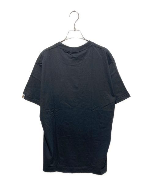 BAPE BY A BATHING APE（ベイプバイアベイシングエイプ）BAPE BY A BATHING APE (ベイプバイアベイシングエイプ) サルカモTシャツ ブラック サイズ:Ｌの古着・服飾アイテム
