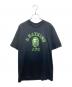 BAPE BY A BATHING APE（ベイプバイアベイシングエイプ）の古着「サルカモTシャツ」｜ブラック