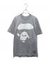 BAPE BY A BATHING APE（ベイプバイアベイシングエイプ）の古着「ビッグフェイスTシャツ」｜グレー
