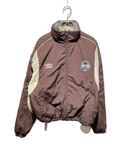 FREAK'S STORE（フリークスストア）FREAK'S STORE (フリークスストア) UMBRO (アンブロ) 別注 パディング ナイロンジャケット ブラウン サイズ:Ｍの古着・服飾アイテム