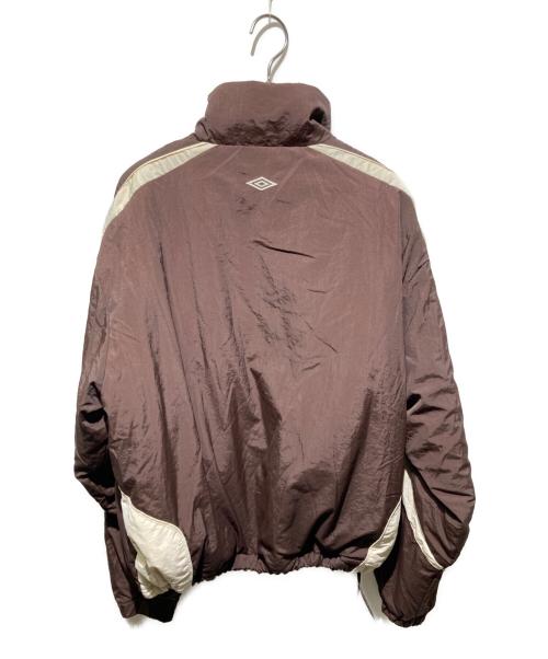 FREAK'S STORE（フリークスストア）FREAK'S STORE (フリークスストア) UMBRO (アンブロ) 別注 パディング ナイロンジャケット ブラウン サイズ:Ｍの古着・服飾アイテム