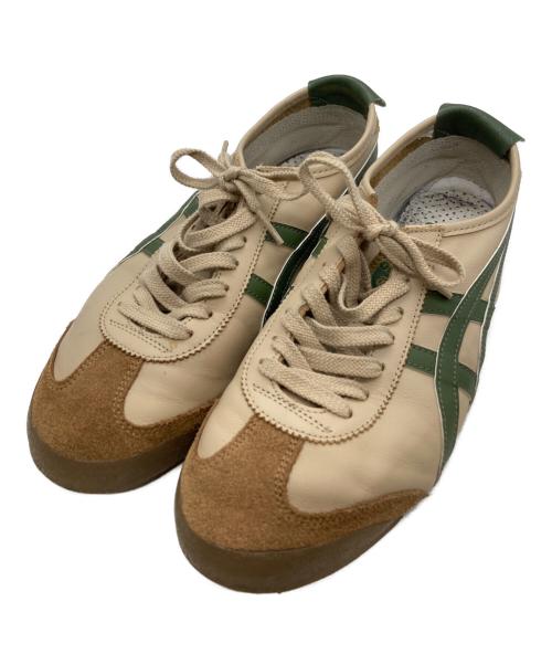 Onitsuka Tiger（オニツカタイガー）Onitsuka Tiger (オニツカタイガー) ローカットスニーカー/メキシコ66 ベージュ サイズ:27cmの古着・服飾アイテム
