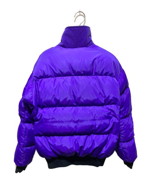 Columbia（コロンビア）Columbia (コロンビア) リバーシブルダウンジャケット パープル×ブラック サイズ:Ｍの古着・服飾アイテム