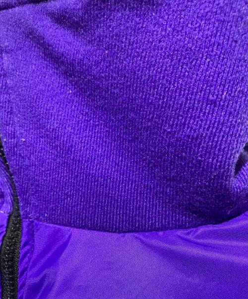 Columbia（コロンビア）Columbia (コロンビア) リバーシブルダウンジャケット パープル×ブラック サイズ:Ｍの古着・服飾アイテム