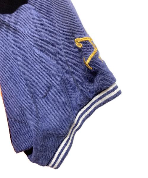 POLO RALPH LAUREN（ポロ・ラルフローレン）POLO RALPH LAUREN (ポロ・ラルフローレン) 刺繍ポロシャツ オレンジ サイズ:Ｌの古着・服飾アイテム