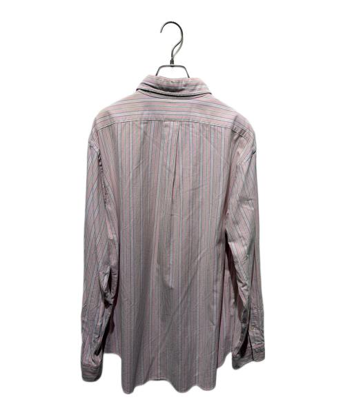 RALPH LAUREN（ラルフローレン）RALPH LAUREN (ラルフローレン) ストライプシャツ ピンク サイズ:LLの古着・服飾アイテム