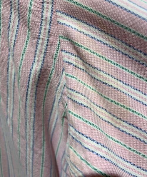 RALPH LAUREN（ラルフローレン）RALPH LAUREN (ラルフローレン) ストライプシャツ ピンク サイズ:LLの古着・服飾アイテム