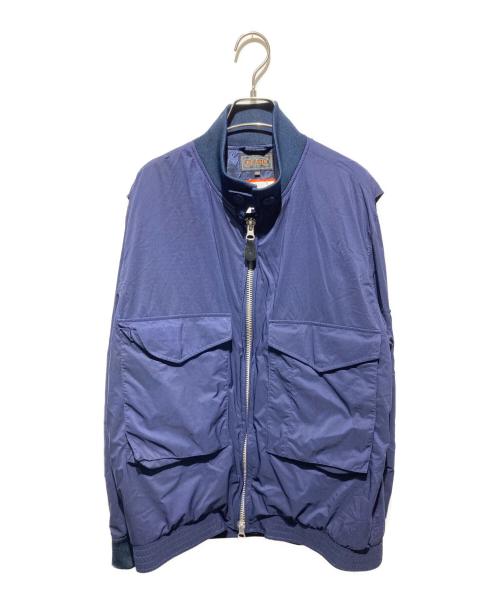 BEAMS PLUS（ビームスプラス）BEAMS PLUS (ビームスプラス) リップストップナイロン WEPジャケット ネイビー サイズ:Ｌの古着・服飾アイテム