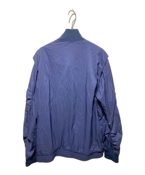 BEAMS PLUS（ビームスプラス）BEAMS PLUS (ビームスプラス) リップストップナイロン WEPジャケット ネイビー サイズ:Ｌの古着・服飾アイテム