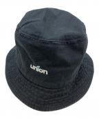 UNIONユニオン）の古着「バケットハット」｜ブラック