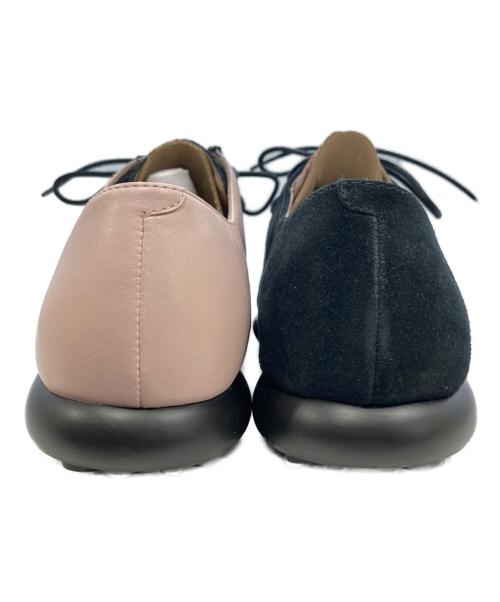 CAMPER（カンペール）CAMPER (カンペール) FLAT APARTMENT (フラットアパートメント) フォーマルシューズ ピンク×ブラック サイズ:37の古着・服飾アイテム