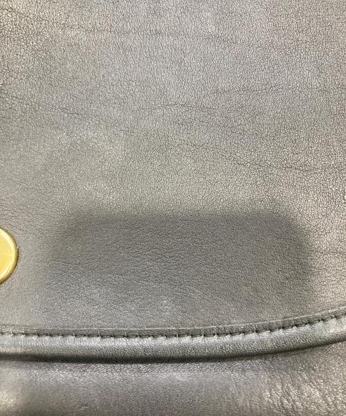 COACH（コーチ）COACH (コーチ) USA製ターンロックショルダーバッグ ブラックの古着・服飾アイテム