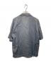 HOUSTON (ヒューストン) S/S リネン混シャツ ブラック サイズ:Ｍ：4000円