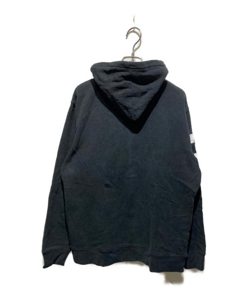 POLO RALPH LAUREN（ポロ・ラルフローレン）POLO RALPH LAUREN (ポロ・ラルフローレン) ビックポニージップパーカー ブラック×ホワイト サイズ:キッズXLの古着・服飾アイテム