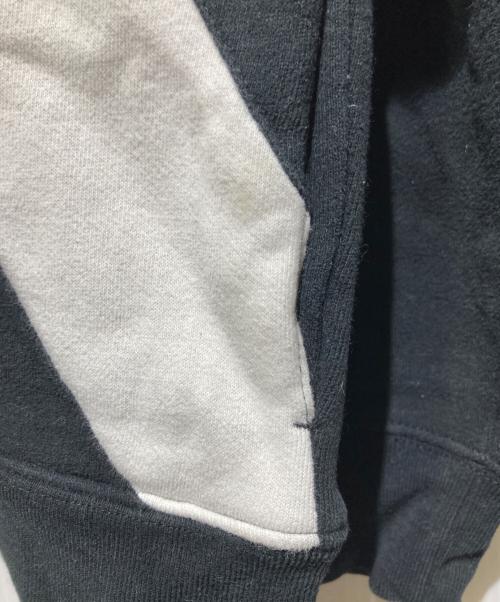 POLO RALPH LAUREN（ポロ・ラルフローレン）POLO RALPH LAUREN (ポロ・ラルフローレン) ビックポニージップパーカー ブラック×ホワイト サイズ:キッズXLの古着・服飾アイテム