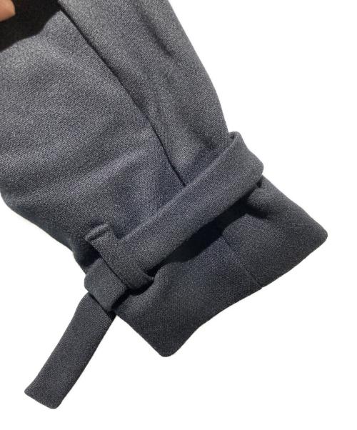 FENDI（フェンディ）FENDI (フェンディ) OLD Fプレートベルトスウェット地トレンチコート ブラック サイズ:42の古着・服飾アイテム