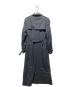 FENDI (フェンディ) OLD Fプレートベルトスウェット地トレンチコート ブラック サイズ:42：15000円