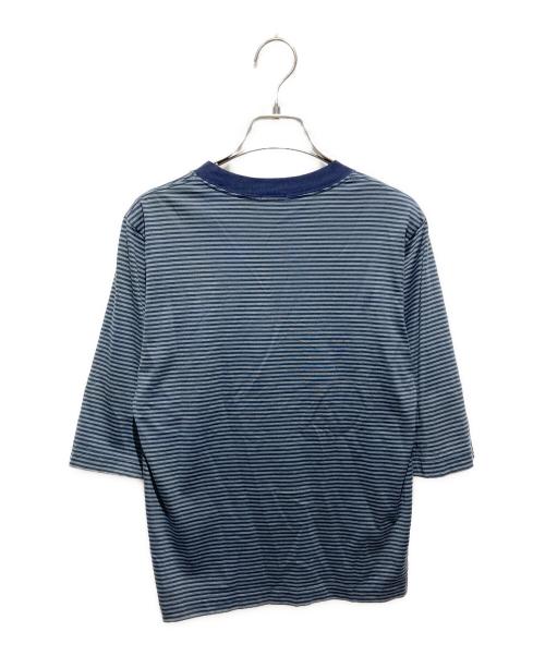 LOEFF（ロエフ）LOEFF (ロエフ) スビンコットン ボーダーtシャツ ネイビー サイズ:不明の古着・服飾アイテム