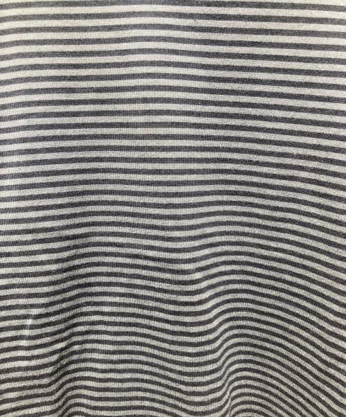 LOEFF（ロエフ）LOEFF (ロエフ) スビンコットン ボーダーtシャツ ネイビー サイズ:不明の古着・服飾アイテム