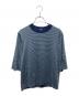 LOEFF（ロエフ）の古着「スビンコットン ボーダーtシャツ」｜ネイビー