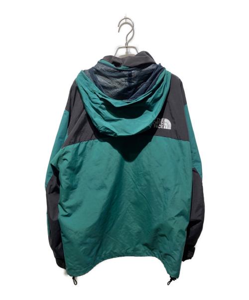 THE NORTH FACE（ザ ノース フェイス）THE NORTH FACE (ザ ノース フェイス) 90s マウンテンパーカー ブラック×グリーン サイズ:Mの古着・服飾アイテム
