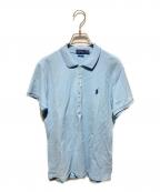 POLO RALPH LAURENポロ・ラルフローレン）の古着「ポロシャツ」｜スカイブルー