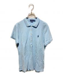 POLO RALPH LAUREN（ポロ・ラルフローレン）の古着「ポロシャツ」｜スカイブルー