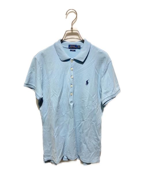 POLO RALPH LAUREN（ポロ・ラルフローレン）POLO RALPH LAUREN (ポロ・ラルフローレン) ポロシャツ スカイブルー サイズ:Ｌの古着・服飾アイテム