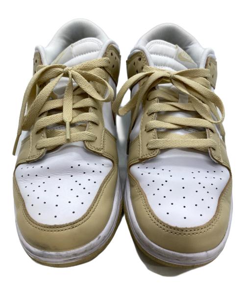 NIKE（ナイキ）NIKE (ナイキ) DUNK LOW RETRO BTTYS/ローカットスニーカー ホワイト×ベージュ サイズ:27.5cmの古着・服飾アイテム