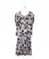 HER LIP TO (ハーリップトゥ) Winter Rose Dress/ブラウスワンピース ピンク×アイボリー サイズ:Ｓ：7000円