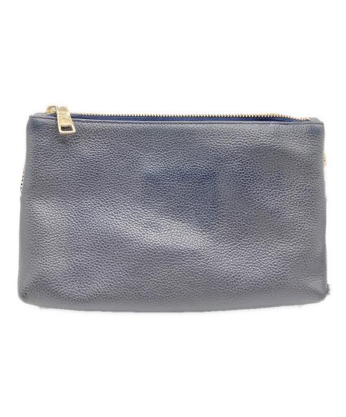 COACH（コーチ）COACH (コーチ) ペブルドレザー ライラ ショルダーバッグ ネイビーの古着・服飾アイテム