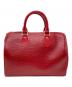 LOUIS VUITTON（ルイ ヴィトン）の古着「ハンドバッグ」｜カスティリアン・ レッド