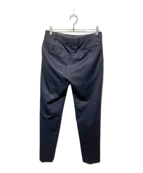 BURBERRY BLACK LABEL（バーバリーブラックレーベル）BURBERRY BLACK LABEL (バーバリーブラックレーベル) 3Pストライプ柄セットアップスーツ ネイビー サイズ:40Rの古着・服飾アイテム