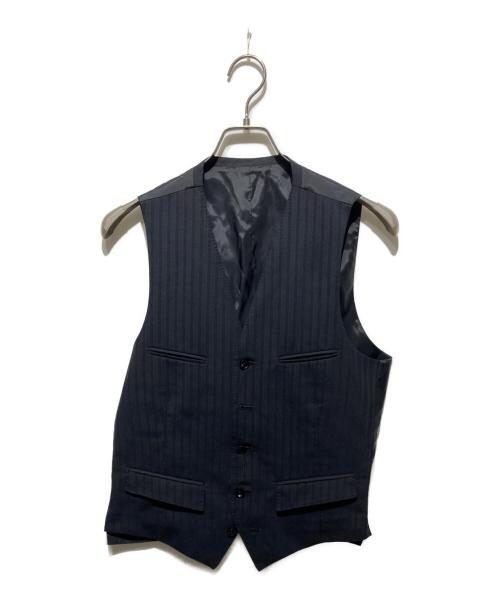 BURBERRY BLACK LABEL（バーバリーブラックレーベル）BURBERRY BLACK LABEL (バーバリーブラックレーベル) 3Pセットアップスーツ ブラック サイズ:40Rの古着・服飾アイテム