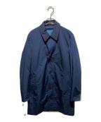 PAUL SMITHポールスミス）の古着「ダウンライナー付ステンカラーコート」｜ネイビー