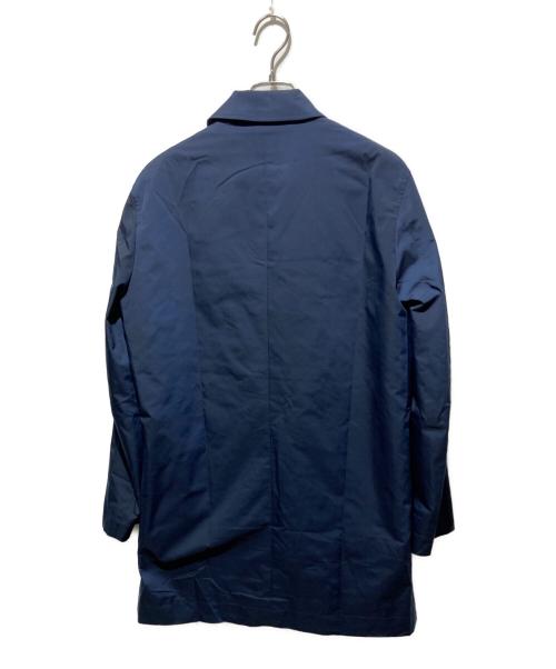 PAUL SMITH（ポールスミス）Paul Smith (ポールスミス) ダウンライナー付ステンカラーコート ネイビー サイズ:Lの古着・服飾アイテム