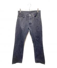 LEVI'S（リーバイス）の古着「USA製 90ｓボタンフライブラックデニムパンツ」｜ブラック