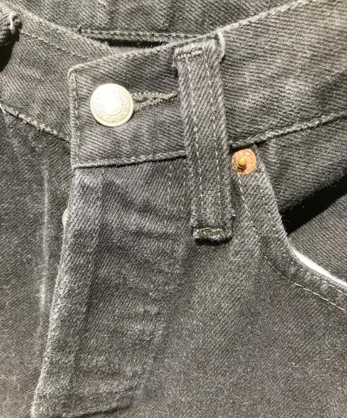 LEVI'S（リーバイス）LEVI'S (リーバイス) USA製 90ｓボタンフライブラックデニムパンツ ブラック サイズ:W33の古着・服飾アイテム