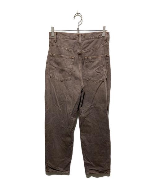H BEAUTY&YOUTH UNITED ARROWS（エイチ ビューティアンドユース ユナイテッドアローズ）H BEAUTY&YOUTH UNITED ARROWS (エイチ ビューティアンドユース ユナイテッドアローズ) DENIM TAPERED 5POCKET PANTS/パンツ ブラウン サイズ:Lの古着・服飾アイテム
