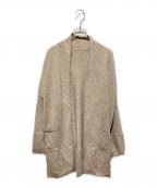 LAPINE BLANCHEラピーヌ ブランシュ）の古着「モンゴル製 カシミヤカーディガン」｜ブラウン