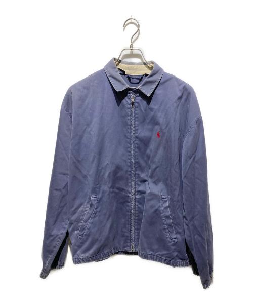 POLO RALPH LAUREN（ポロ・ラルフローレン）POLO RALPH LAUREN (ポロ・ラルフローレン) 90s USA製 チンスト付スウィングトップ ネイビー サイズ:Lの古着・服飾アイテム